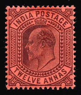 1903 12a India, British Colonies, King Edward VII