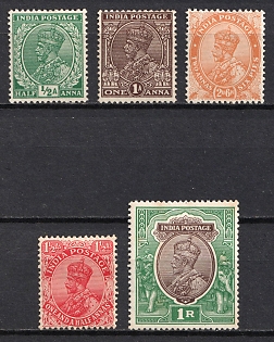 1926-33 India, British Colonies, King George V