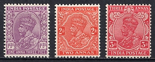 1932-36 India, British Colonies, King George V