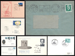 1957-71 Space and Science Covers of the GDR, German Democratic Republic (GDR), Group of Commemorative Covers