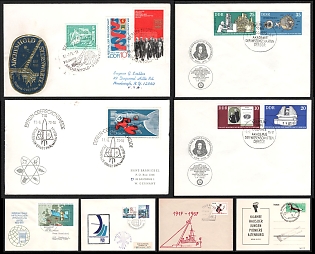 1967-75 Space and Science Covers of the GDR, German Democratic Republic (GDR), Group of Commemorative Covers