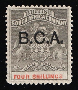 1893 4s British Central Africa