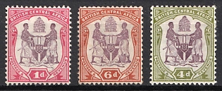 1901 British Central Africa, Complete Set