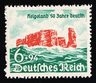 1940 6pf Third Reich, Germany, Complete Set