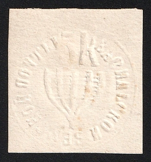 1871 5k Vasil Zemstvo, Imperforate
