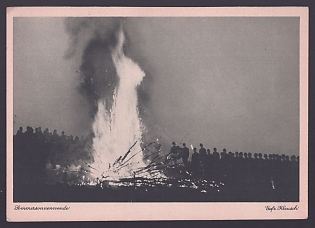 1933-1945 'Summer Holidays', Third Reich Nazi Propaganda Postcard