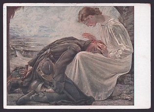 1933-1945 'Homecoming', Military, Third Reich Nazi Propaganda Postcard