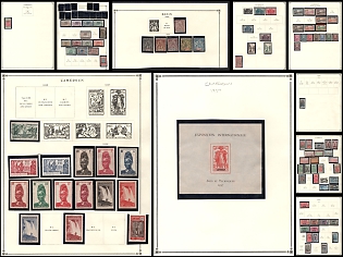 1893 - 1940 Benin, Cameroon, and Chad, French Colonies, Collection of Different Issues