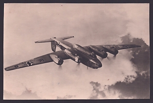 1933-1945 'Do You Recognize this Aircraft Model? If Not, Look at the Rosette', Aircraft Air Force Luftwaffe, Army Military, Third Reich Nazi Propaganda Postcard