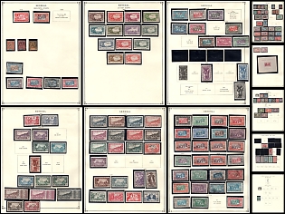 1892 - 1939 Senegal, and Upper Senegal and Niger, French Colonies, Collection of Different Issues