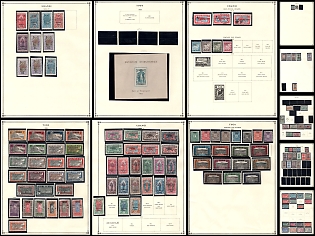 1903 - 1937 Tahiti, Togo, and Ubangi, French Colonies, Collection of Different Issues
