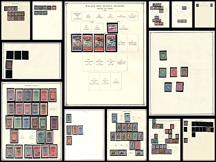 1892 - 1940 Anjouan, Diego Suarez, Grand Comoro, Nosi Be, Upper Volta, Wallis and Futuna Islands, French Colonies, Collection of Different Issues