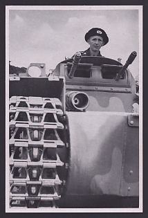 1933-1945 'The New Tank Force', Tanks, Army Military, Third Reich Nazi Propaganda Postcard