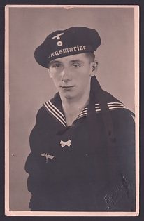1941 'Sailor', Notable Military Persons, Third Reich Nazi Propaganda Postcard