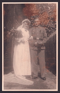 1933-1945 'Military Wedding', Notable Military Persons, Third Reich Nazi Propaganda Postcard