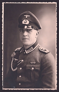 1933-1945 'Military', Notable Military Persons, Third Reich Nazi Propaganda Postcard