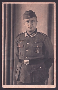 1933-1945 'Soldier', Notable Military Persons, Third Reich Nazi Propaganda Postcard