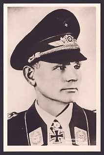 1933-1945 'Major General Bernhard Ramcke', Notable Military Persons, Third Reich Nazi Propaganda Postcard