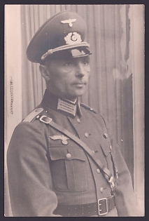 1933-1945 'Soldier', Notable Military Persons, Third Reich Nazi Propaganda Postcard
