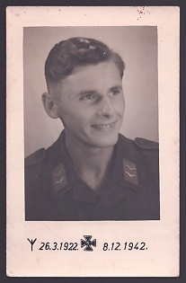 1942 'Soldier', Notable Military Persons, Third Reich Nazi Propaganda Postcard