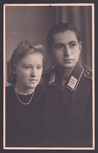 1933-1945 'Soldier with a Young Woman', Notable Military Persons, Third Reich Nazi Propaganda Postcard