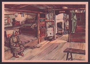 1933-1945 'Soviet Culture War Correspondent: Hensel', Anti-Soviet Propaganda, Third Reich Nazi Propaganda Postcard