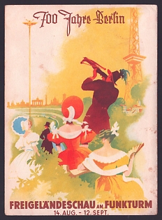 1938 '700 Years of Berlin', Third Reich Nazi Propaganda Postcard