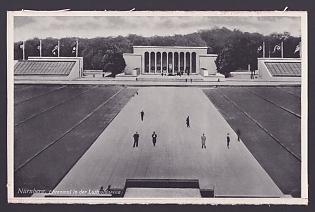 1933-1945 'Nuremberg, Memorial in the Luitpold Arena', Architecture, Nuremberg, Third Reich Nazi Propaganda Postcard