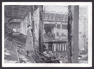 1938 'Major Anti-bolshevist Exhibition by the Reich Propaganda Directorate of the NSDAP', Architecture, Third Reich Nazi Propaganda Postcard