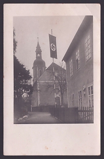 1933-1945 Architecture, Third Reich Nazi Propaganda Postcard