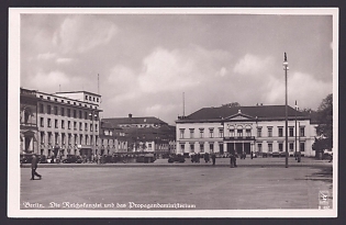 1933-1945 'Berlin: the Reich Chancellery and the Ministry of Propaganda', Architecture, Third Reich Nazi Propaganda Postcard