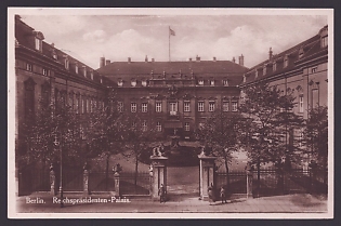 1933-1945 'Berlin. Reich President's Palace', Architecture, Third Reich Nazi Propaganda Postcard