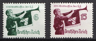 1935 Third Reich, Germany, Complete Set