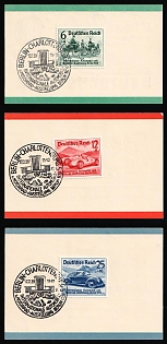 1939 Third Reich, Germany, Complete Set, FDC, Commemorative Postmarks