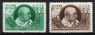 1949 10th Anniversary of Death of V. Williams, Scientist, Soviet Union, USSR, Russia, Complete Set