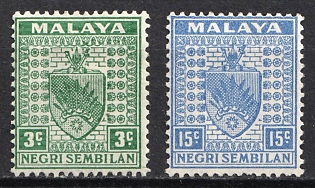 1935-41 Negri-Sembilan, Malaysian States, British Colonies