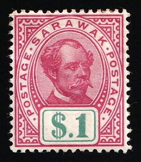 1899 1D Sarawak, Malaysian States, British Colonies
