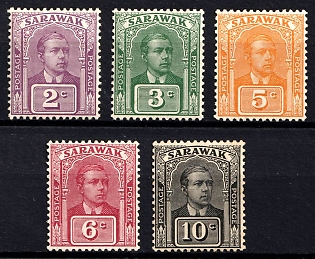 1922-23 Sarawak, Malaysian States, British Colonies