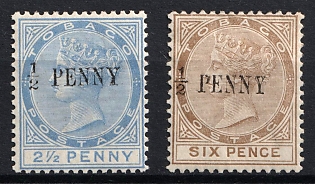 1886-89 Tobago, British Colonies