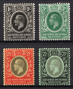 1912-21 East Africa and Uganda Protectorates, British Protectorate, King George V