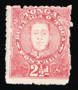 1895 2.5d Tonga, British Protectorate, King George II