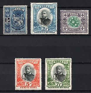 1897 Tonga, British Protectorate