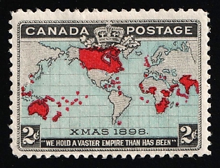 1898 2c Dominion of Canada