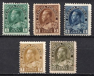 1911-22 Dominion of Canada, King George V