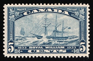 1933 5c Dominion of Canada, Centenary of the First Trans-Atlantic Steamboat Crossing