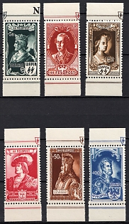 1943 Belgian Flemish Legion, Germany, Complete Set, Margins