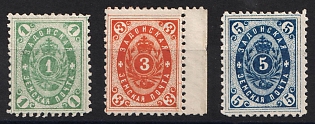 1889 Zadonsk Zemstvo, Group of Stamps