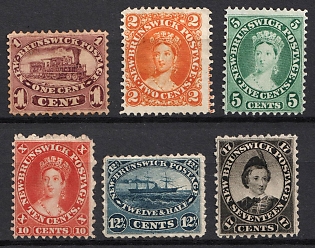 1860-63 New Brunswick, Canada, British Colonies