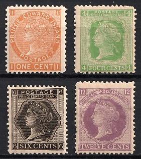 1872 Prince Edward Island, Canada, British Colonies