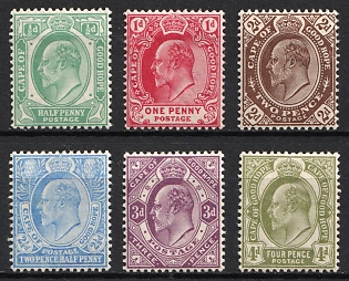 1902-04 Cape of Good Hope, British Colonies, King Edward VII